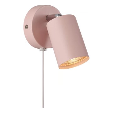 Nordlux - Seinäkohdevalo EXPLORE 1xGU10/7W/230V vaaleanpunainen