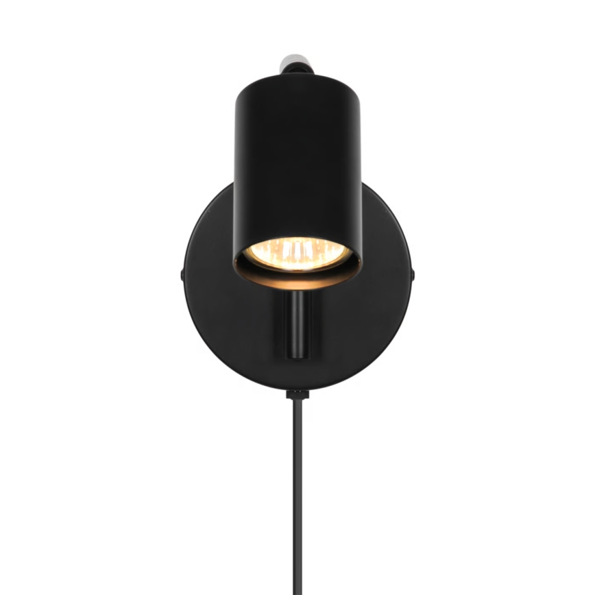 Nordlux - Seinäspotti EXPLORE 1xGU10/5W/230V musta