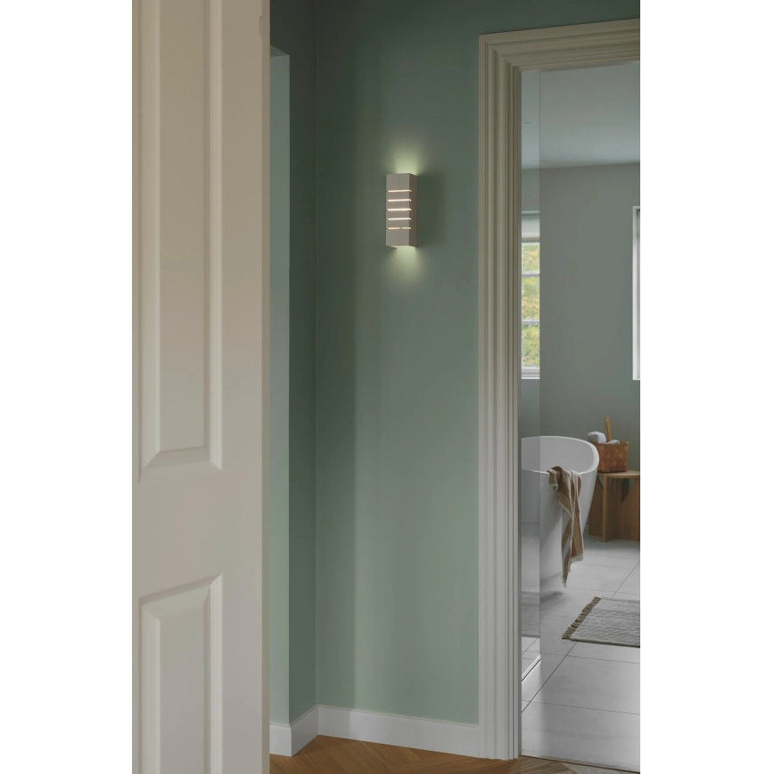 Nordlux - Seinävalaisin LANCIO 1xG9/5W/230V valkoinen