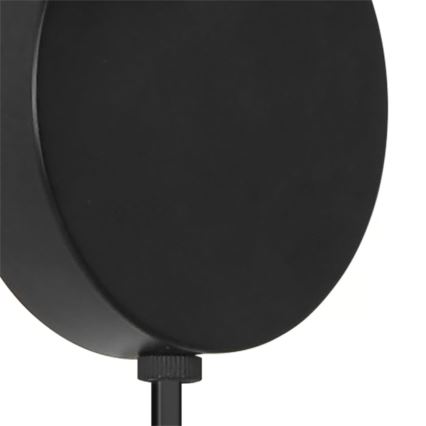 Nordlux - Seinävalaisin MATIS 1xE27/15W/230V musta