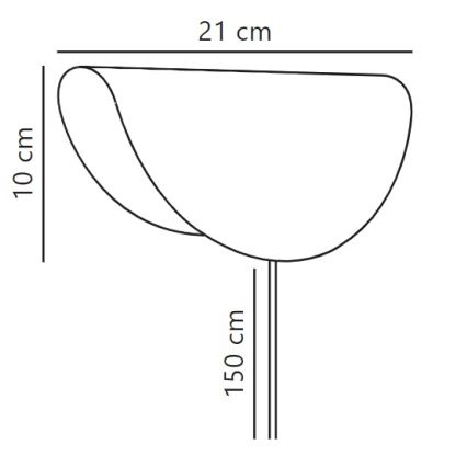 Nordlux - Seinävalaisin MODEL 1xE14/25W/230V valkoinen