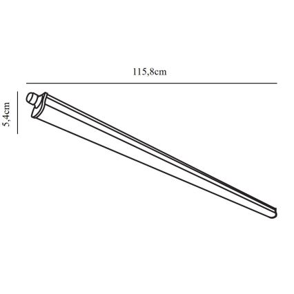 Nordlux - Tekninen LED-valaisin WESTPORT LED/39W/230V 4000K IP65