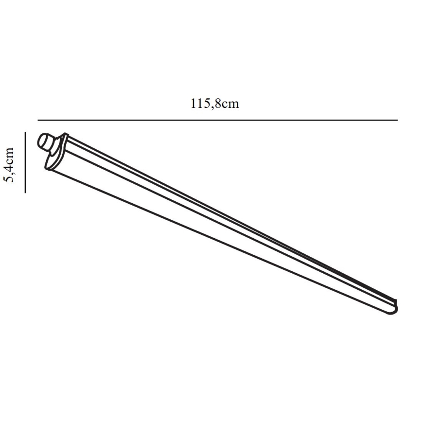 Nordlux - Tekninen LED-valaisin WESTPORT LED/39W/230V 4000K IP65