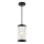 Nordlux - Ulkokattokruunu COUPAR 1xE27/25W/230V IP33 IP33 halkaisija 13 cm musta
