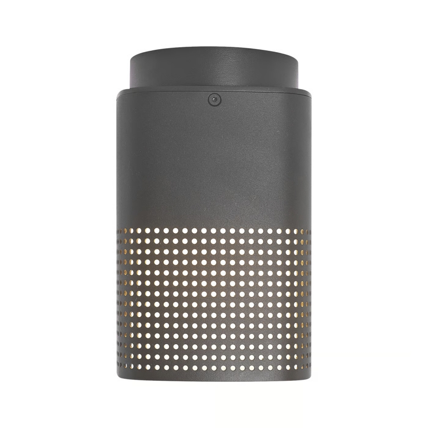 Nordlux - Ulkokattovalaisin SIDARA 1xE27/15W/230V IP54 antrasiitti