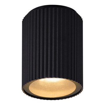 Nordlux - Ulkokattovalo KYKLOP 1xGU10/15W/230V IP54 musta