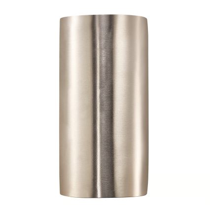 Nordlux - Ulkokäyttöinen seinävalaisin CANTO 2xGU10/28W/230V IP44 ruostumaton teräs