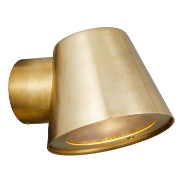 Nordlux - Ulkoseinävalaisin ALERIA 1xGU10/35W/230V IP44 messinki