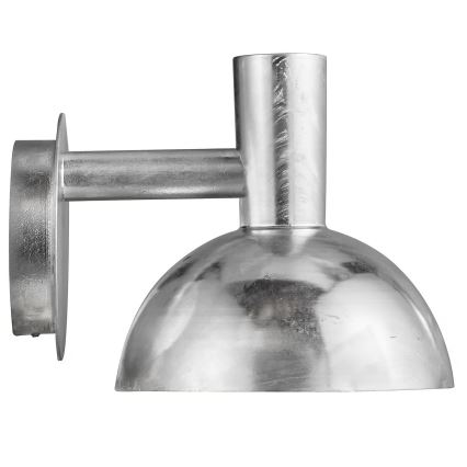 Nordlux - Ulkoseinävalaisin ARKI 1xE27/20W/230V IP54 hopea