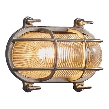 Nordlux - Ulkoseinävalaisin HELFORD 1xE27/12,5W/230V IP64 harmaa