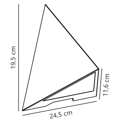 Nordlux - Ulkoseinävalaisin KONIT 1xGU10/10W/230V IP44 musta
