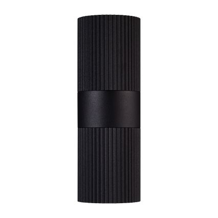 Nordlux - Ulkoseinävalaisin KYKLOP 2xGU10/25W/230V IP54 musta