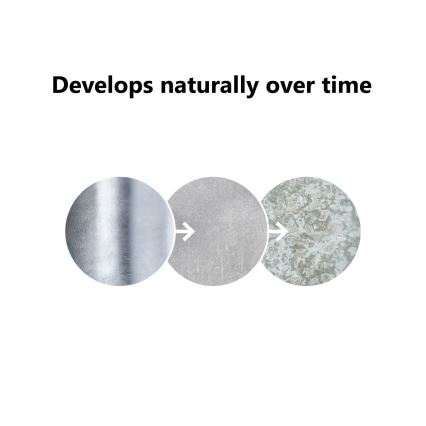 Nordlux - Ulkoseinävalaisin liiketunnistimella VEJERS 1xE27/60W/230V IP54 hopea