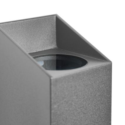 Nordlux - Ulkoseinävalaisin NICO 2xGU10/35W/230V IP54 antrasiitti