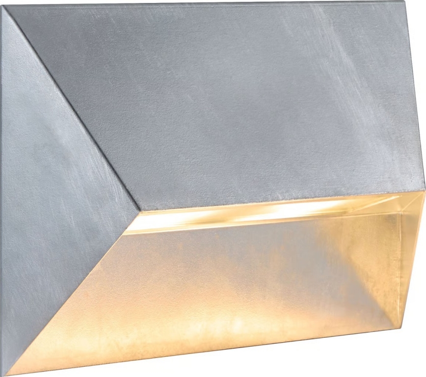 Nordlux - ulkoseinävalaisin PONTIO 2xGU10/25W/230V IP54 hopeanvärinen