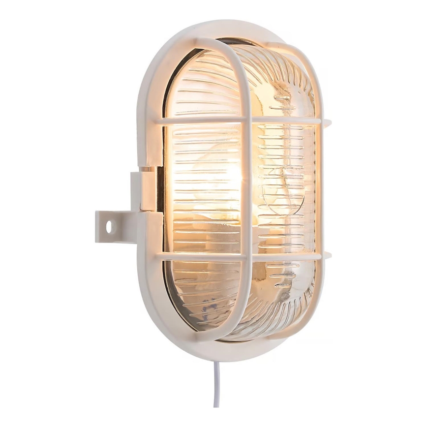 Nordlux - Ulkoseinävalaisin SKOTLAMPE 1xE27/60W/230V IP44 valkoinen