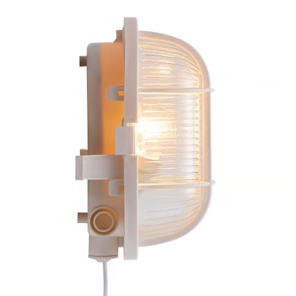 Nordlux - Ulkoseinävalaisin SKOTLAMPE 1xE27/60W/230V IP44 valkoinen