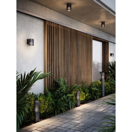 Nordlux - Ulkovalaisin ALUDRA 1xE27/15W/230V IP44 antrasiitti 45,4 cm