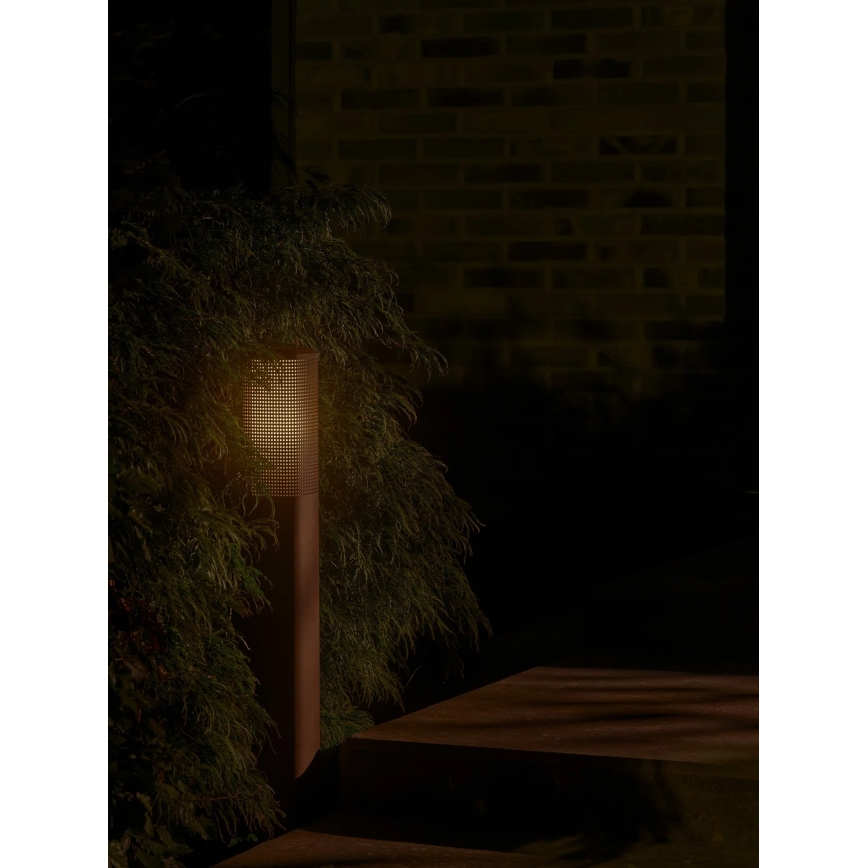 Nordlux - Ulkovalaisin SIDARA 1xE27/15W/230V IP44 95 cm ruskea