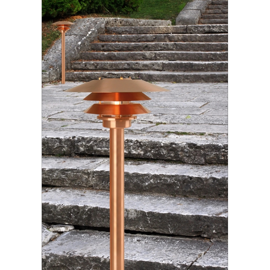 Nordlux - VENO ulkovalaisin 1xE27/60W/230V IP54, kuparinvärinen