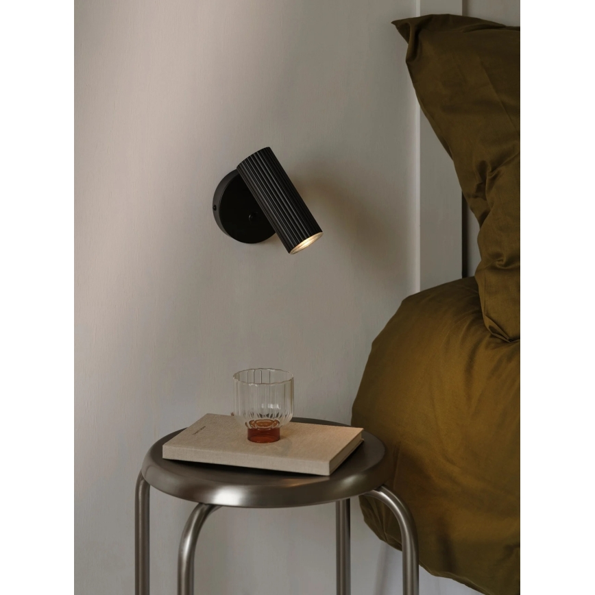 Nordlux - VICO seinäspotti 1xGU10/5W/230V musta