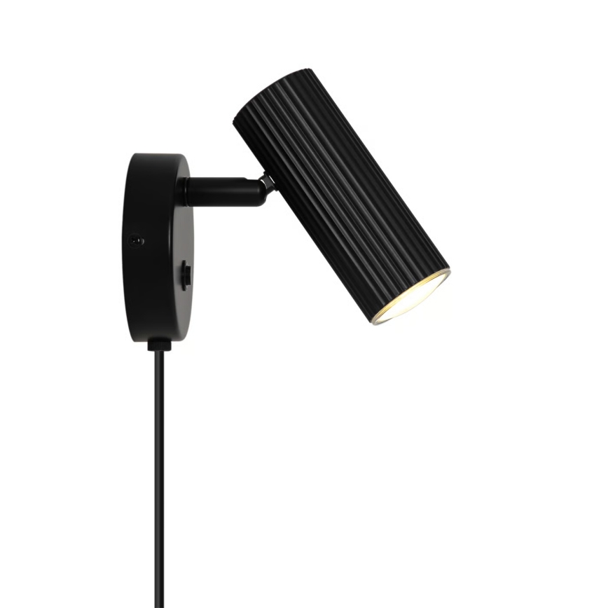 Nordlux - VICO seinäspotti 1xGU10/5W/230V musta