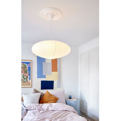 Nordlux - VILLO E27 kattovalaisinvarjostin, halkaisija 60 cm, valkoinen