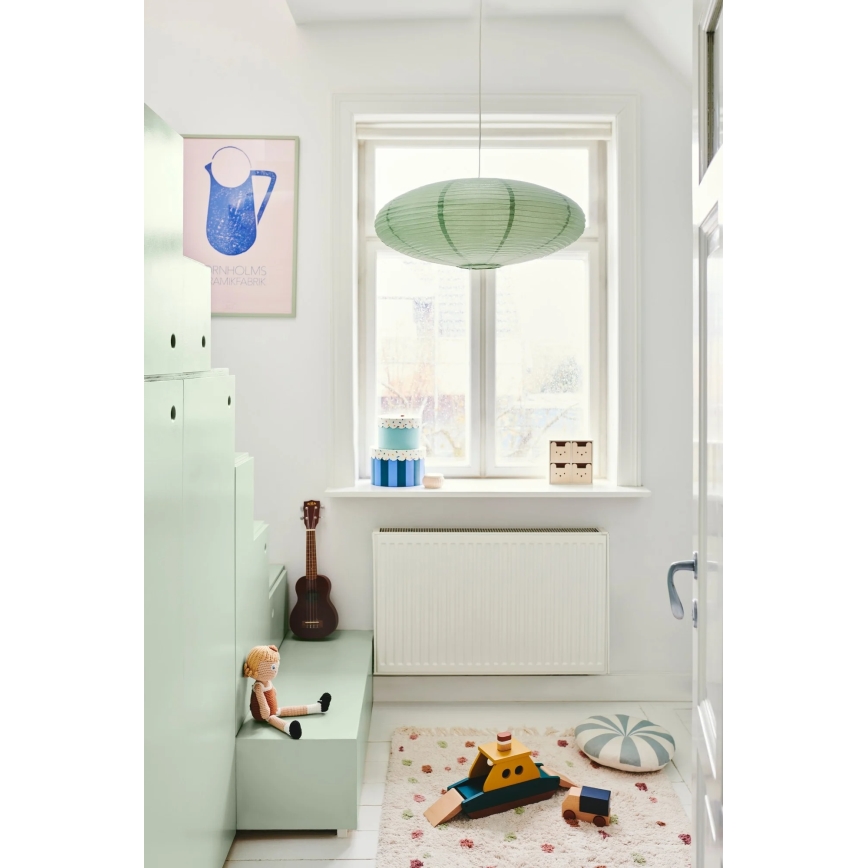 Nordlux - VILLO E27 -varjostin kattokruunuun, Ø 60 cm, vihreä