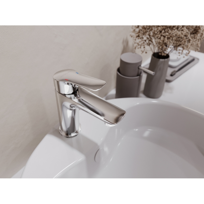 Novaservis - Altaan hana METALIA 15,5 cm kiiltävä kromi