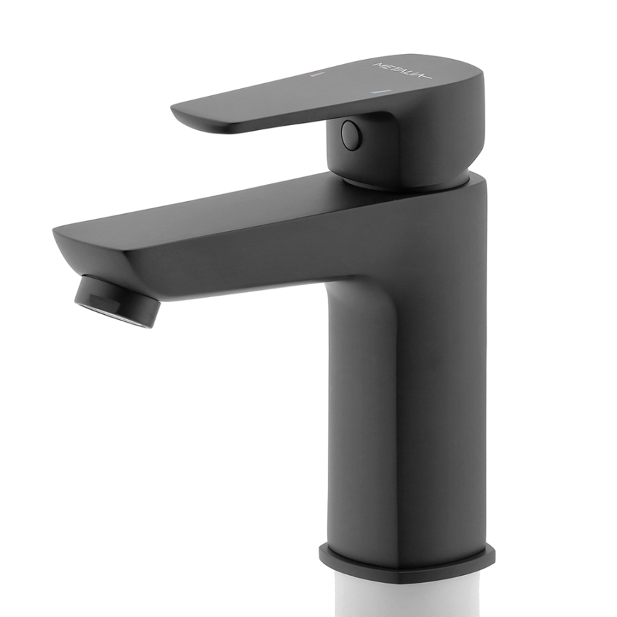 Novaservis - Altaan hana METALIA ECO 15,2 cm matta musta