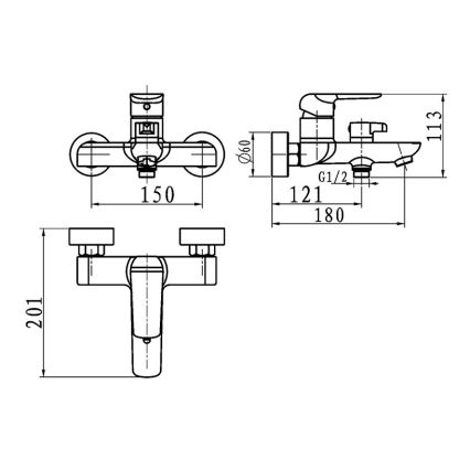 Novaservis - Ammehana NOBLESS TINA musta