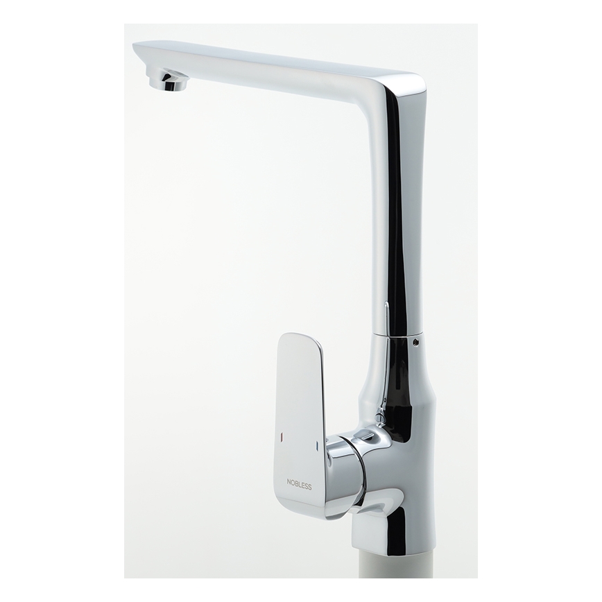 Novaservis - Keittiöhana NOBLESS TINA kiiltävä kromi