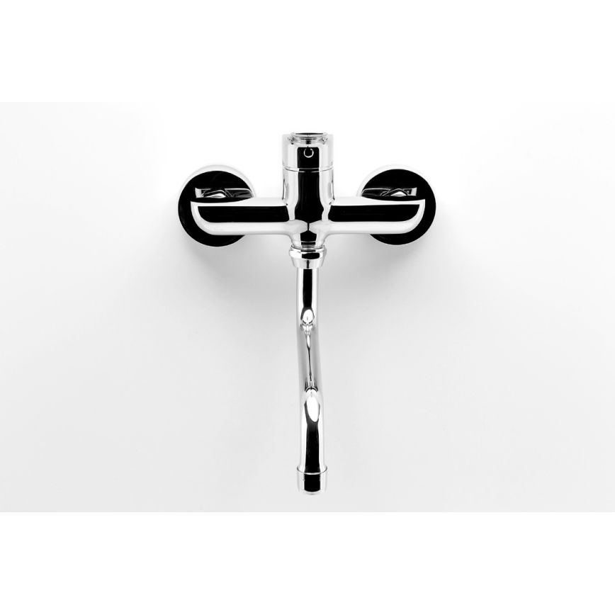 Novaservis - Pesuallas/altaan hana METALIA kiiltävä kromi