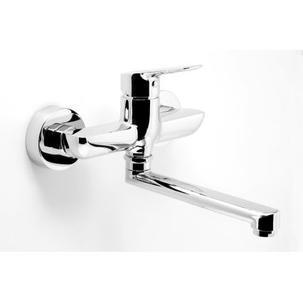 Novaservis - Pesuallas/altaan hana METALIA kiiltävä kromi