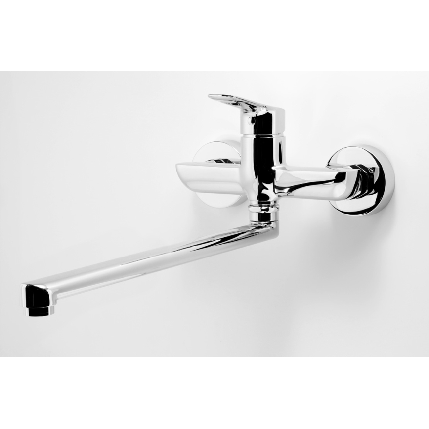 Novaservis - Pesuallas/altaan hana METALIA kiiltävä kromi