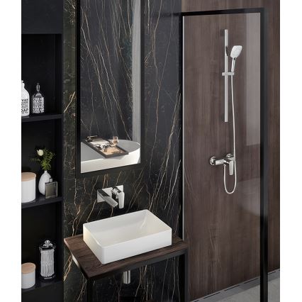 Novaservis - Pesuallashana piiloasennukseen METALIA ECO kiiltävä kromi