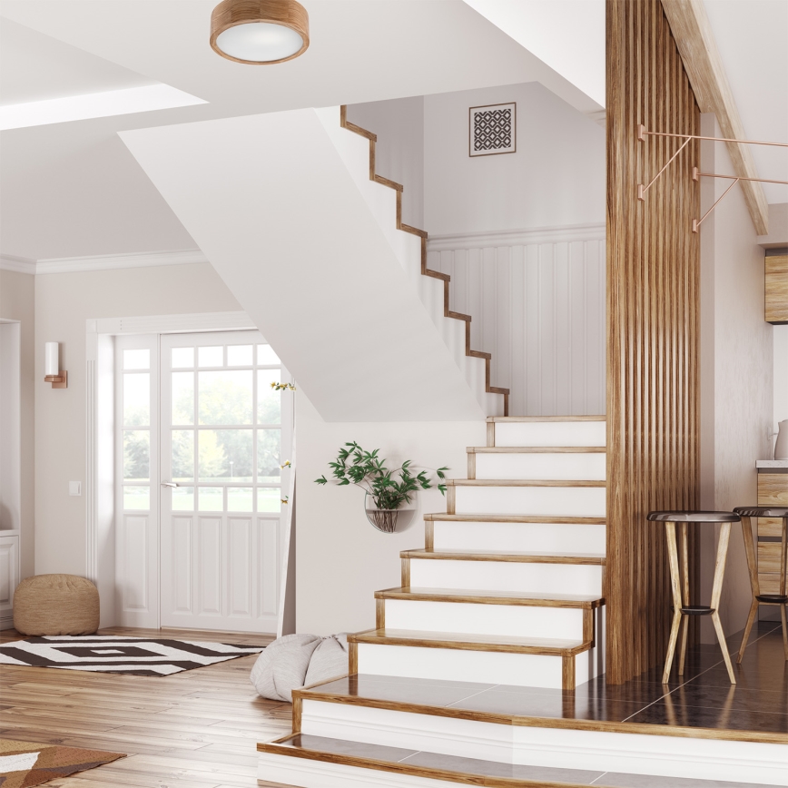 Kattovalaisin OAK 1xE27/60W/230V tammi ? 27,5 cm