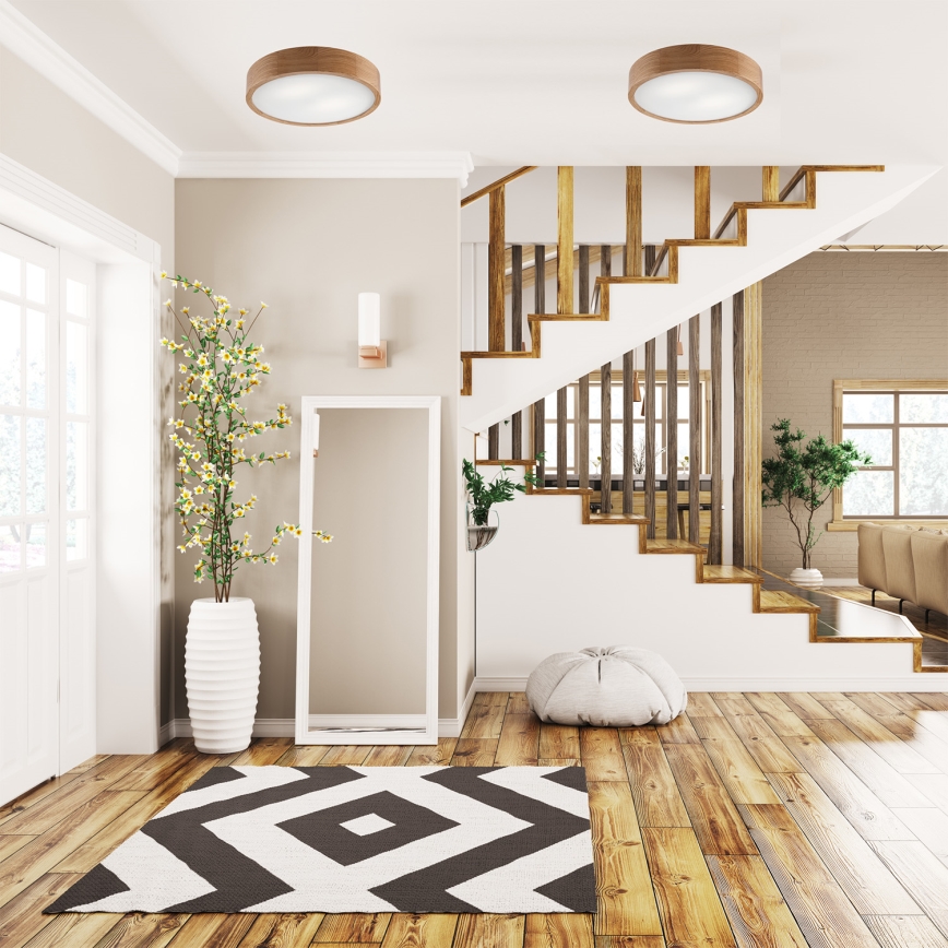 Kattovalaisin OAK 2xE27/60W/230V tammi ? 37,5 cm