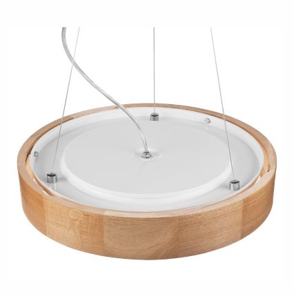 Kattovalaisin köydellä OAK 3xE27/60W/230V tammi ? 47,5 cm