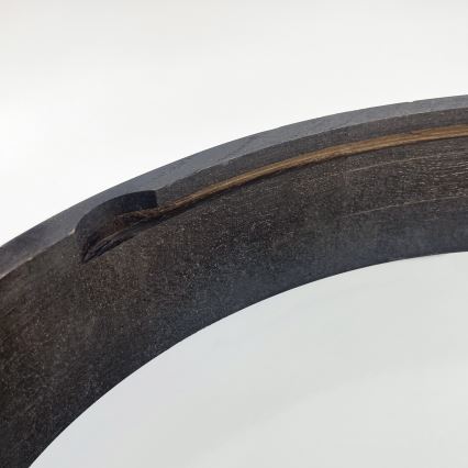 Kattovalaisin OAK SMOKY 2xE27/15W/230V ? 37,5 cm tammi/tummanruskea