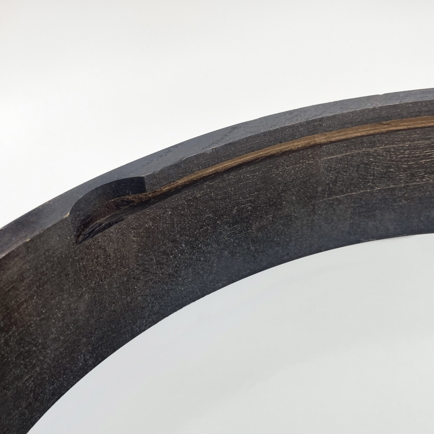 Kattovalaisin OAK SMOKY 2xE27/15W/230V ? 37,5 cm tammi/tummanruskea