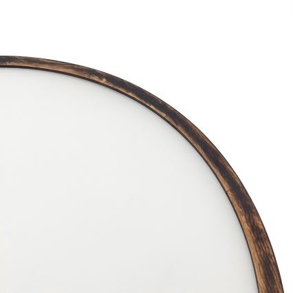 Kattovalaisin OAK SMOKY 3xE27/15W/230V ? 47,5 cm tammi/tummanruskea