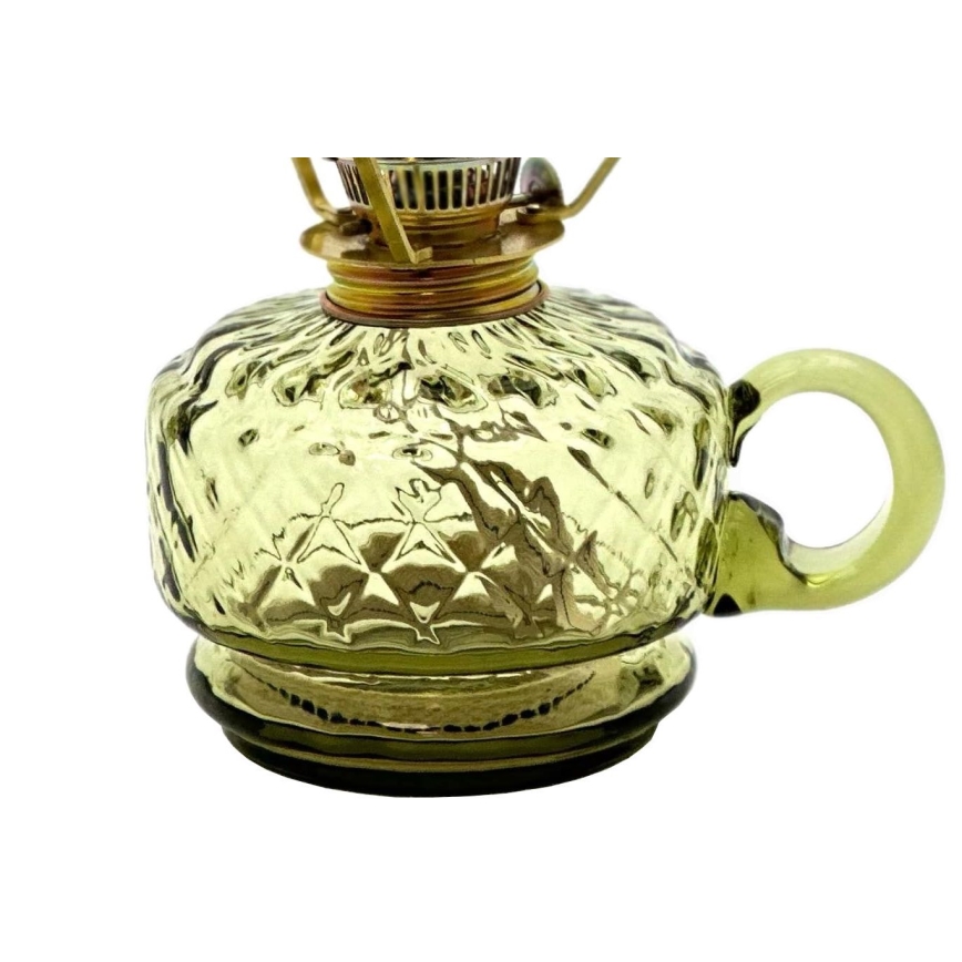 öljylamppu MONIKA 34 cm metsänvihreä tarkastukset