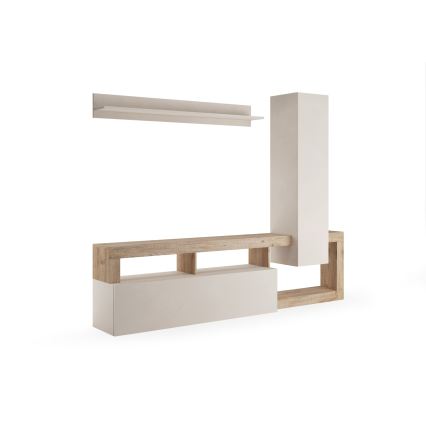 Olohuoneen kalusteseinä LENOR kashmir/ruskea