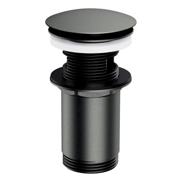 OMNIRES A706GR - Pesuallapallon CLICK-CLACK-viemä 6,6 cm harjattu grafiitti