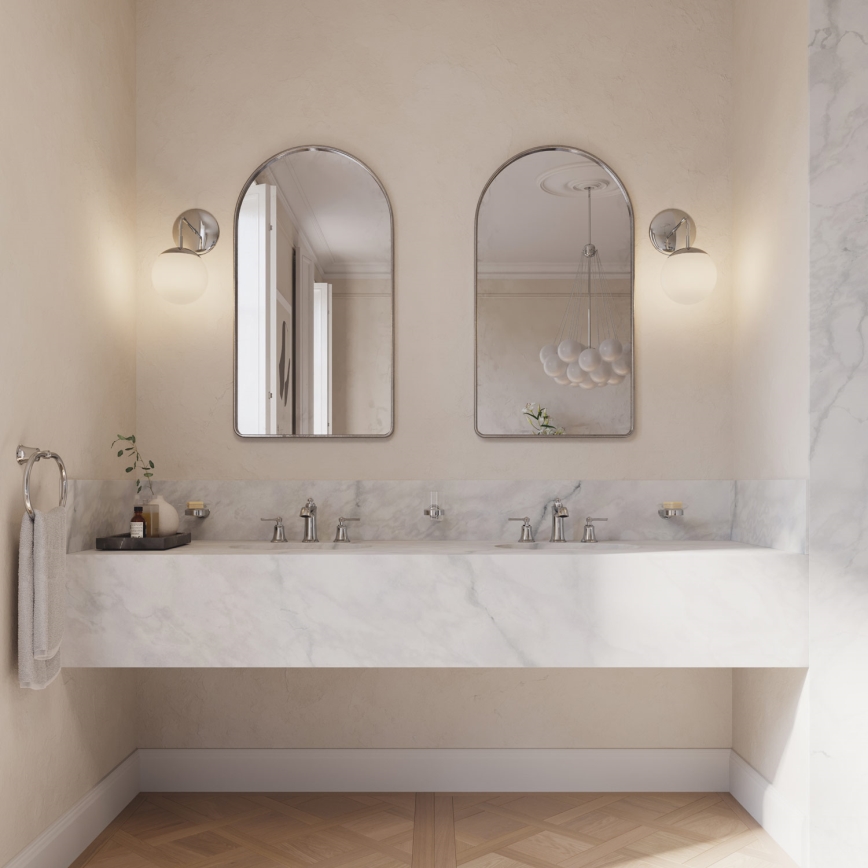 OMNIRES AL53230CR - Seinäpyyhepidike ART LINE kiiltävä kromi