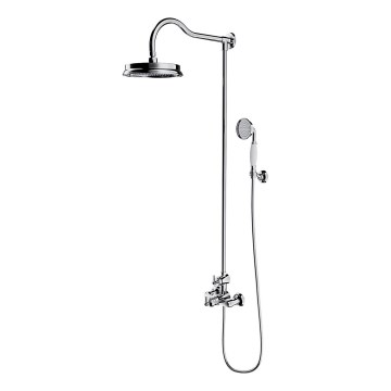 OMNIRES AM5244/6CR - Suihkusetti termostaattisella ARMANCE-sekoittajalla, kiiltävä kromi