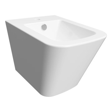 OMNIRES FONTANABIBP - Seinäkiinnitteinen FONTANA-bidee, keraaminen/kiiltävä valkoinen