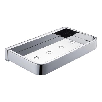 OMNIRES LU30330CR - Seinähylly suihkuun LUGANO 20 cm kiiltävä kromi