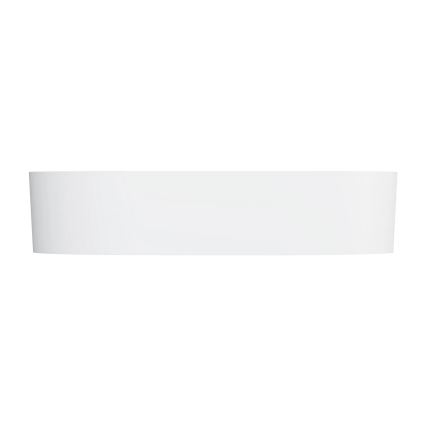 OMNIRES OVOUNBM - Tasoon asennettava pesuallas OVO 55x36 cm dolomiitti/mattavalkoinen